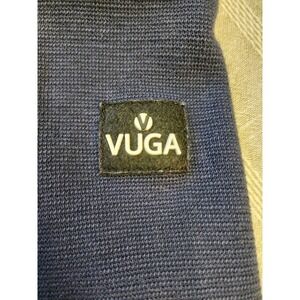 Vuga‎ XXL Navy Zip-Front Textured Terry Jacket